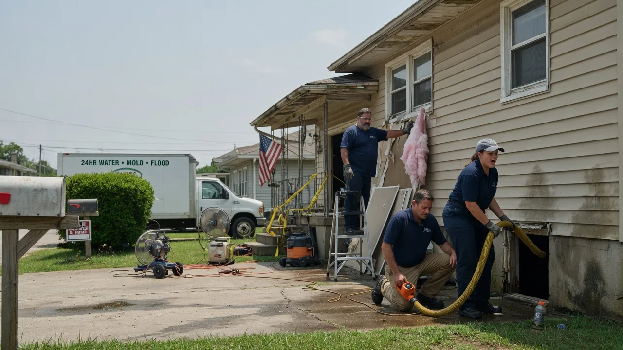 Water Damage Repair in New Lisbon, NJ near me